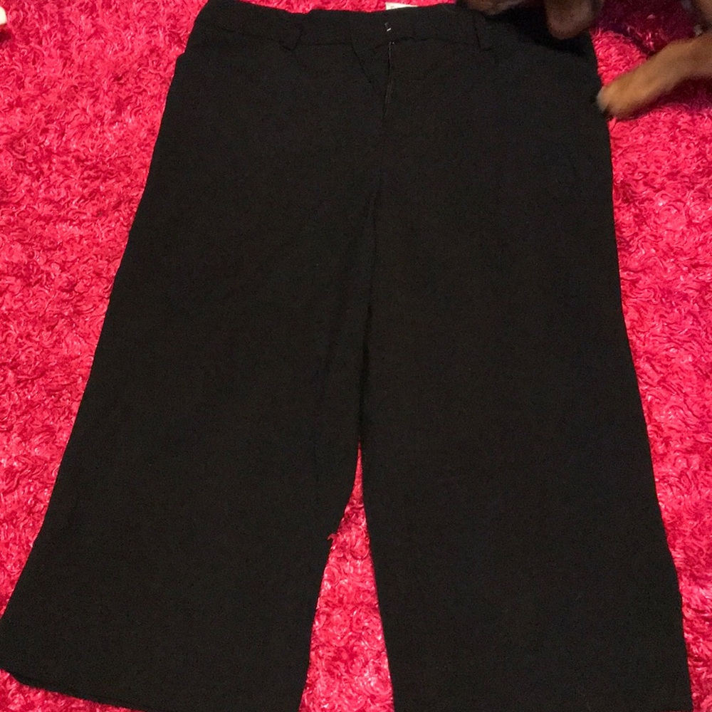 Black dressy Capri pants